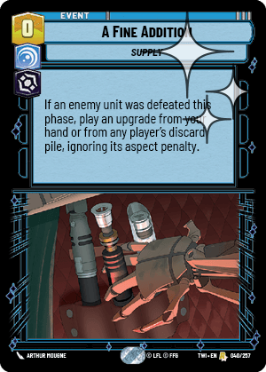 A Fine Addition