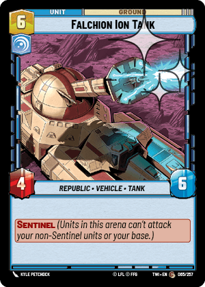 Falchion Ion Tank