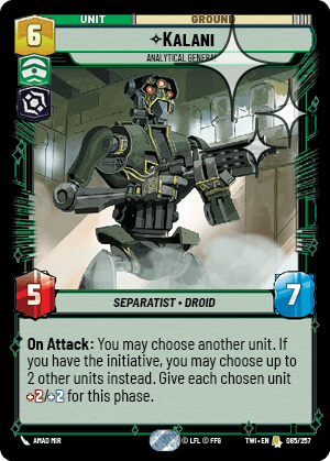 Kalani — Analytical General