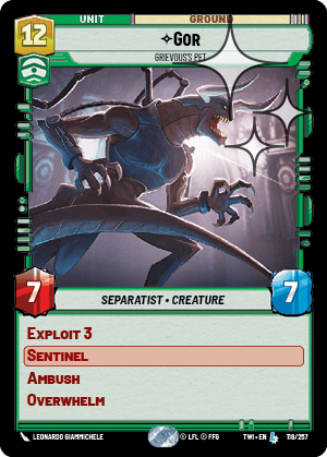 Gor — Grievous's Pet