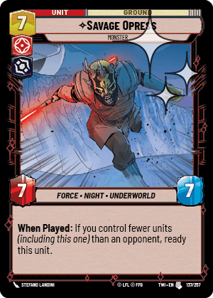 Savage Opress — Monster