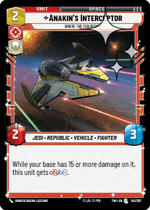 Anakin's Interceptor — Where the Fun Begins