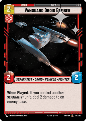 Vanguard Droid Bomber