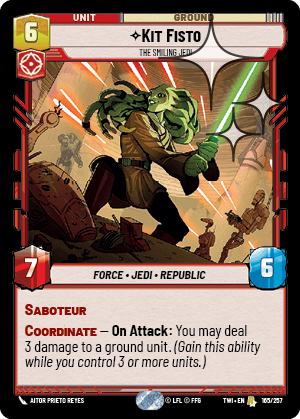 Kit Fisto — The Smiling Jedi