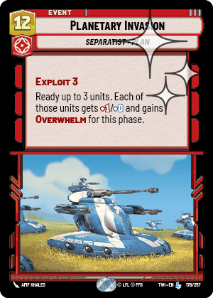 Planetary Invasion