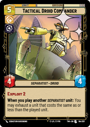 Tactical Droid Commander