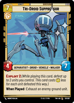 Tri-Droid Suppressor