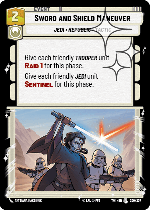 Sword and Shield Maneuver