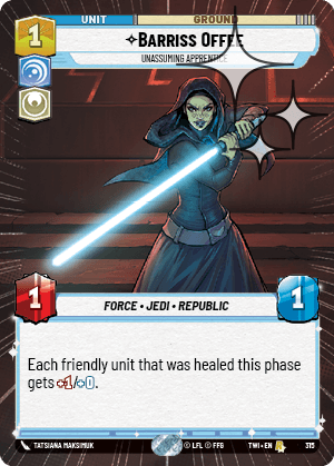 Barriss Offee — Unassuming Apprentice