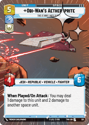 Obi-Wan's Aethersprite — This is Why I Hate Flying