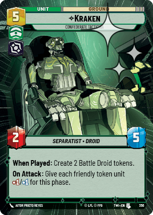 Kraken — Confederate Tactician