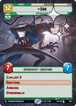 Gor — Grievous's Pet