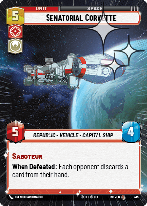 Senatorial Corvette