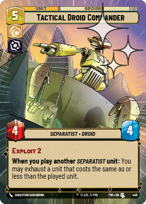 Tactical Droid Commander