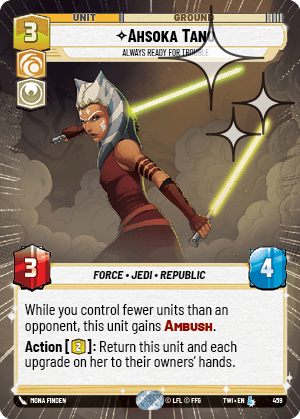 Ahsoka Tano — Always Ready For Trouble