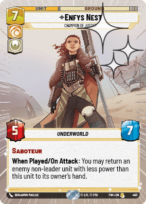 Enfys Nest — Champion of Justice