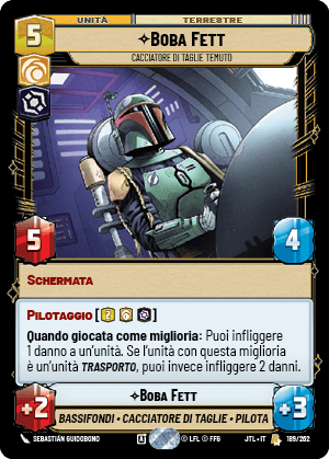 JTL-189 - ⟡Boba Fett, CACCIATORE DI TAGLIE TEMUTO