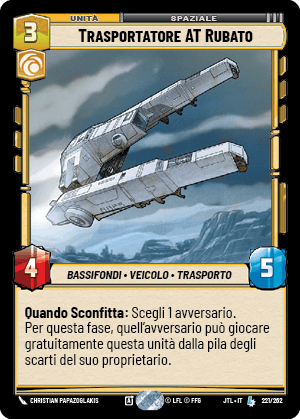 JTL-221 - Trasportatore AT Rubato