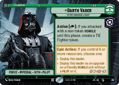 Darth Vader — Victor Squadron Leader