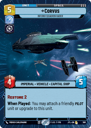 Corvus — Inferno Squadron Raider