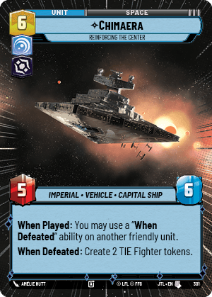 Chimaera — Reinforcing the Center
