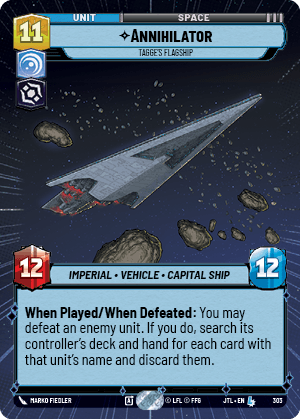Annihilator — Tagge's Flagship