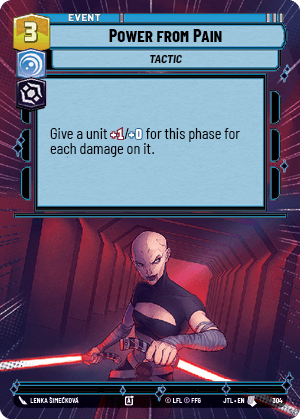 Power from Pain
