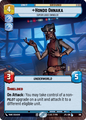 Hondo Ohnaka — Superfluous Swindler