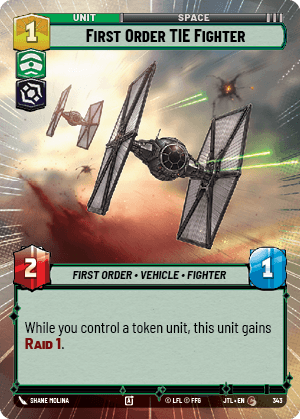 First Order TIE Fighter
