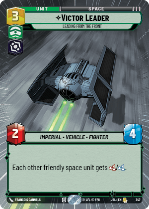 Victor Leader — Leading from the Front
