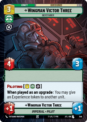 Wingman Victor Three — Backstabber