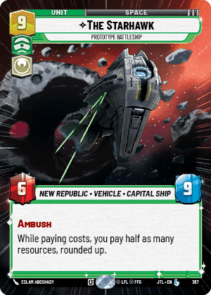 The Starhawk — Prototype Battleship