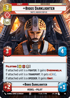 Biggs Darklighter — They'll Never Stop Us