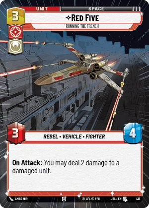 Red Five — Running the Trench