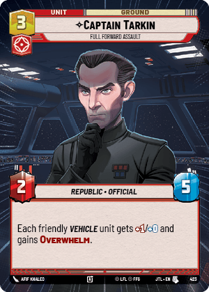 Captain Tarkin — Full Forward Assault