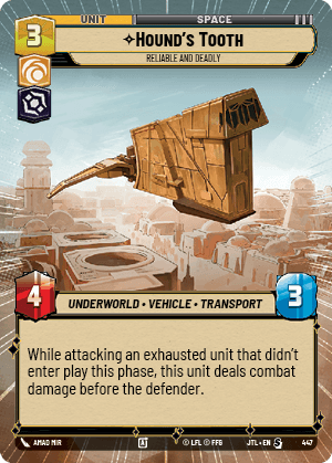 Hound's Tooth — Reliable and Deadly