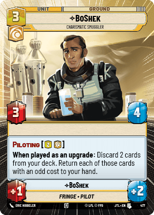 BoShek — Charismatic Smuggler