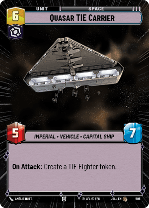 Quasar TIE Carrier