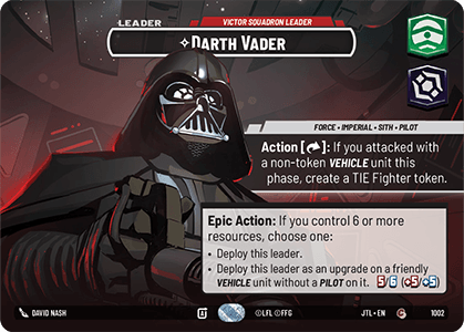 Darth Vader — Victor Squadron Leader