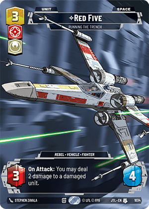 Red Five — Running the Trench