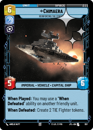Chimaera — Reinforcing the Center