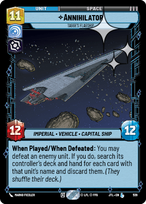 Annihilator — Tagge's Flagship