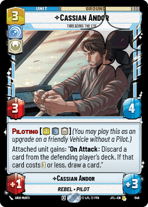 Cassian Andor — Threading the Eye