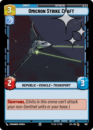 Omicron Strike Craft
