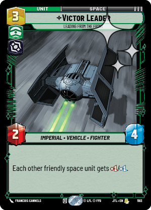 Victor Leader — Leading from the Front