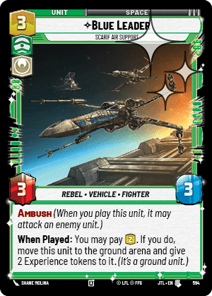 Blue Leader — Scarif Air Support