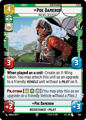 Poe Dameron — One Hell of a Pilot