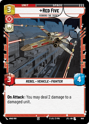 Red Five — Running the Trench