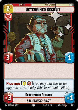Determined Recruit