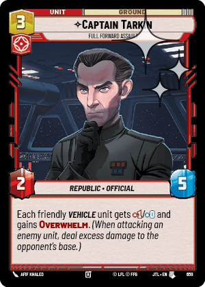 Captain Tarkin — Full Forward Assault